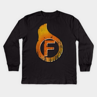 Firebrand Strained Kids Long Sleeve T-Shirt